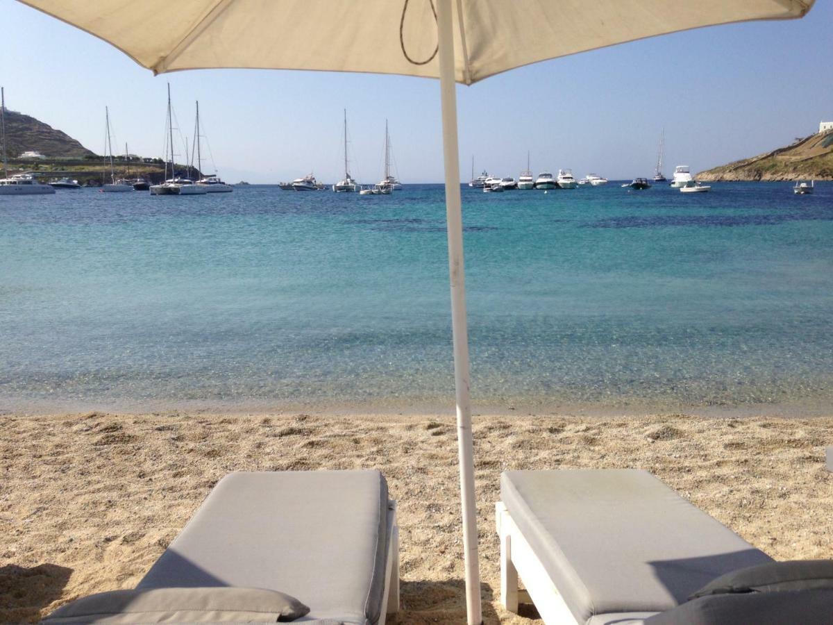 Magical Ornos! Beach House!Beach 1' Walk-Mykonos Town 2Km 외부 사진