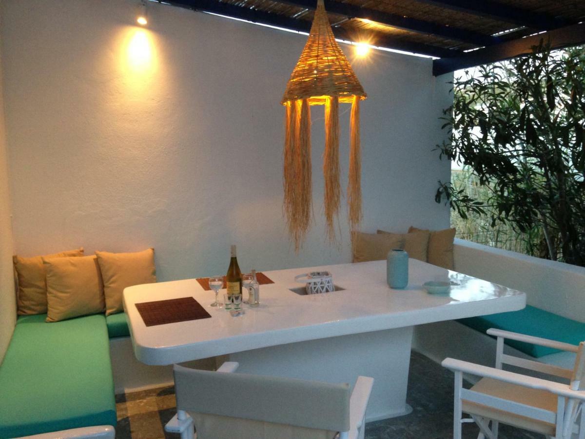 Magical Ornos! Beach House!Beach 1' Walk-Mykonos Town 2Km 외부 사진