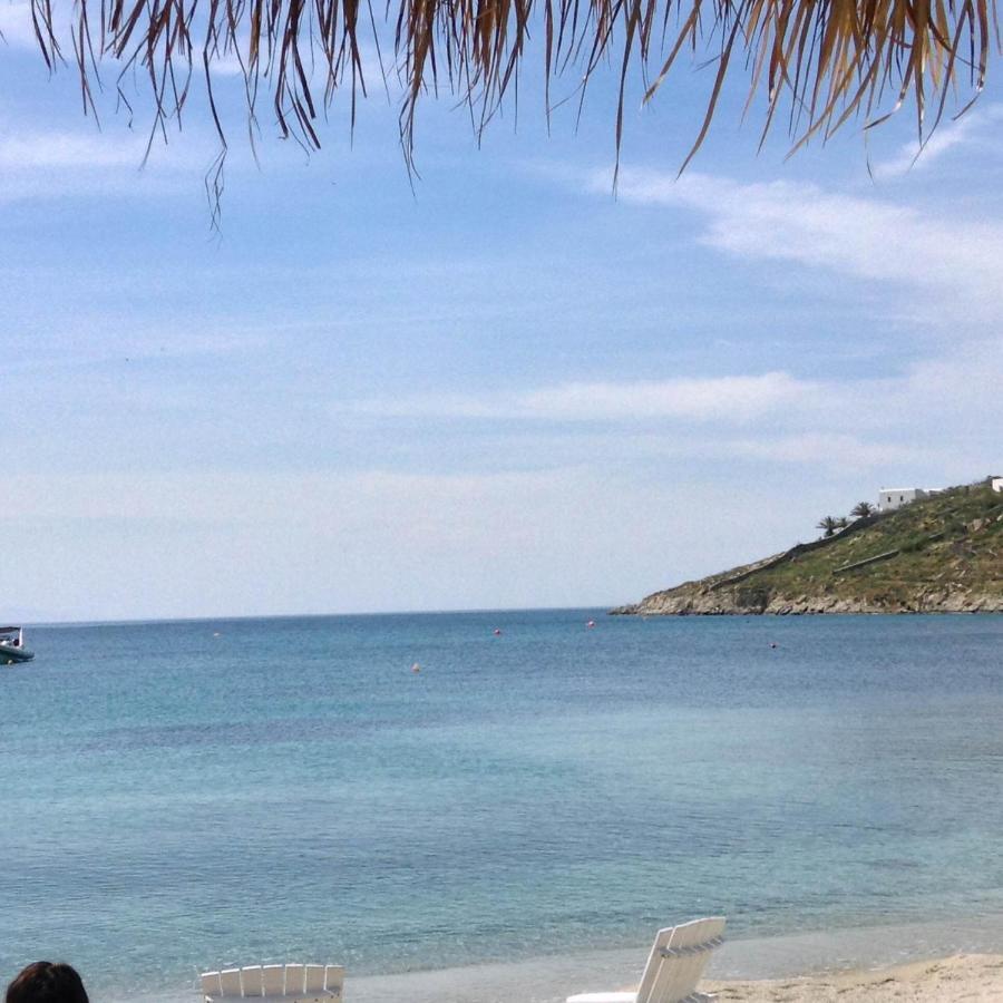 Magical Ornos! Beach House!Beach 1' Walk-Mykonos Town 2Km 외부 사진